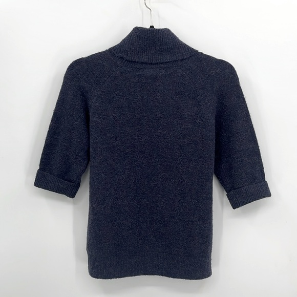 Ellen Tracy Wool Blend Purple Sweater - Picture 3 of 3